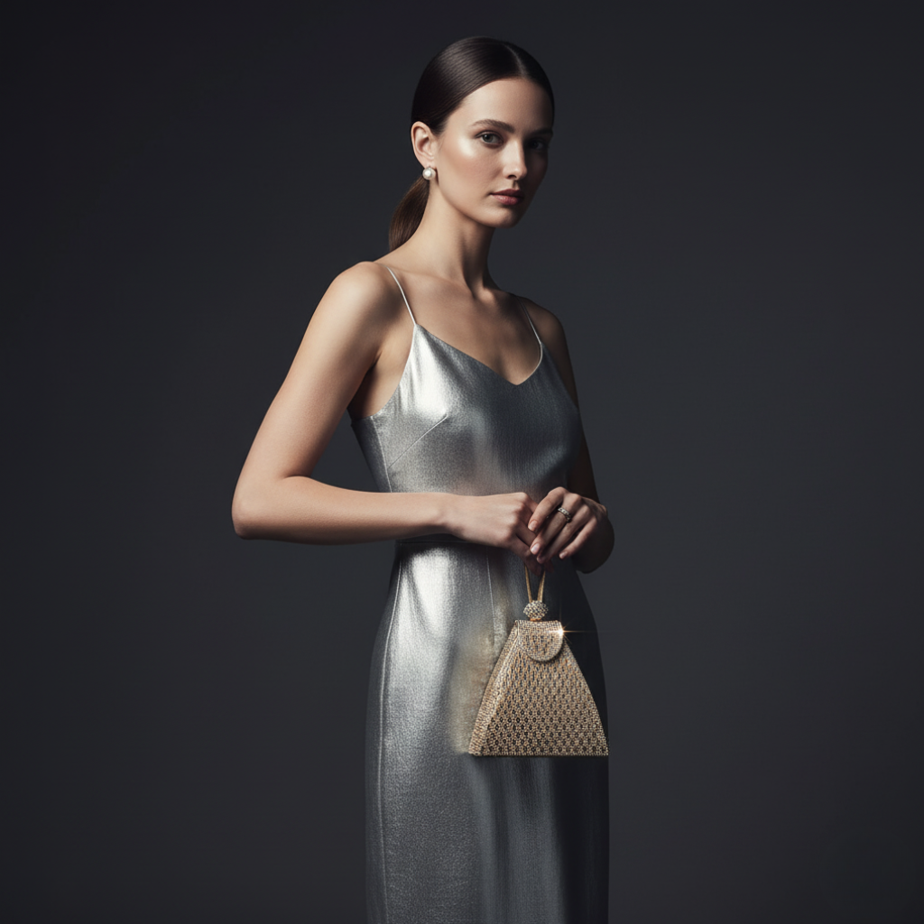 Bolso Clutch Fiesta Elegante y Compacto para Bodas Merano