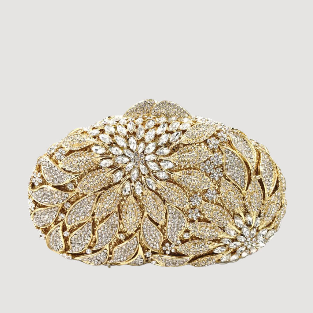 Bolso Clutch Elegante Para Bodas Y Fiestas De Noche Bruxelles
