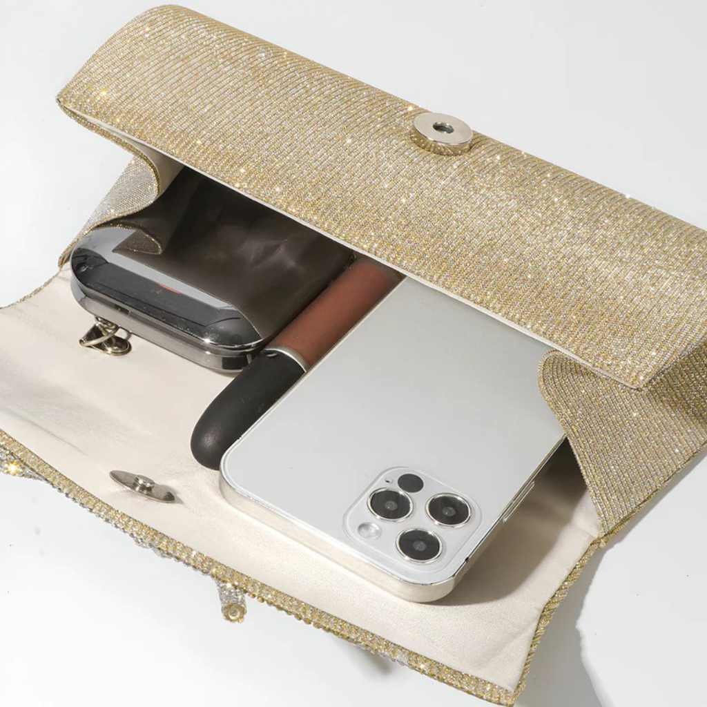 Bolso de Fiesta Celeste