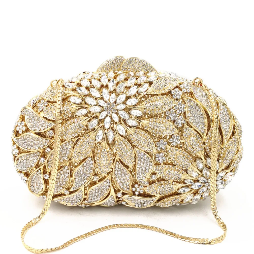 Bolso Clutch Elegante Para Bodas Y Fiestas De Noche Bruxelles