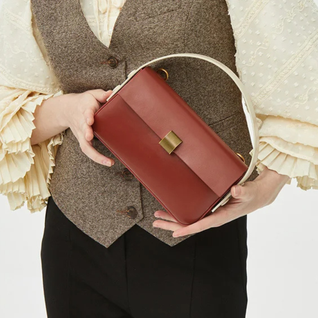 Bolso Cuero Auténtico Con Estilo Funcionalidad Barcelona