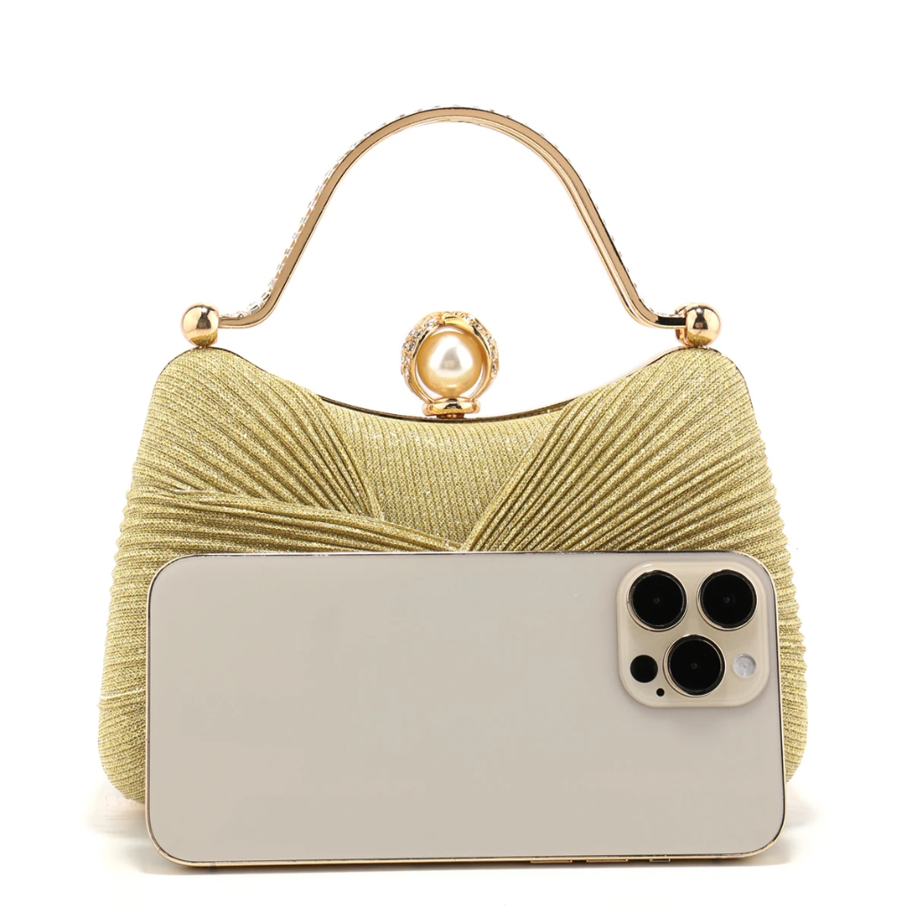 Bolso Clutch Fiesta Elegante Compacto Para Bodas Alassio
