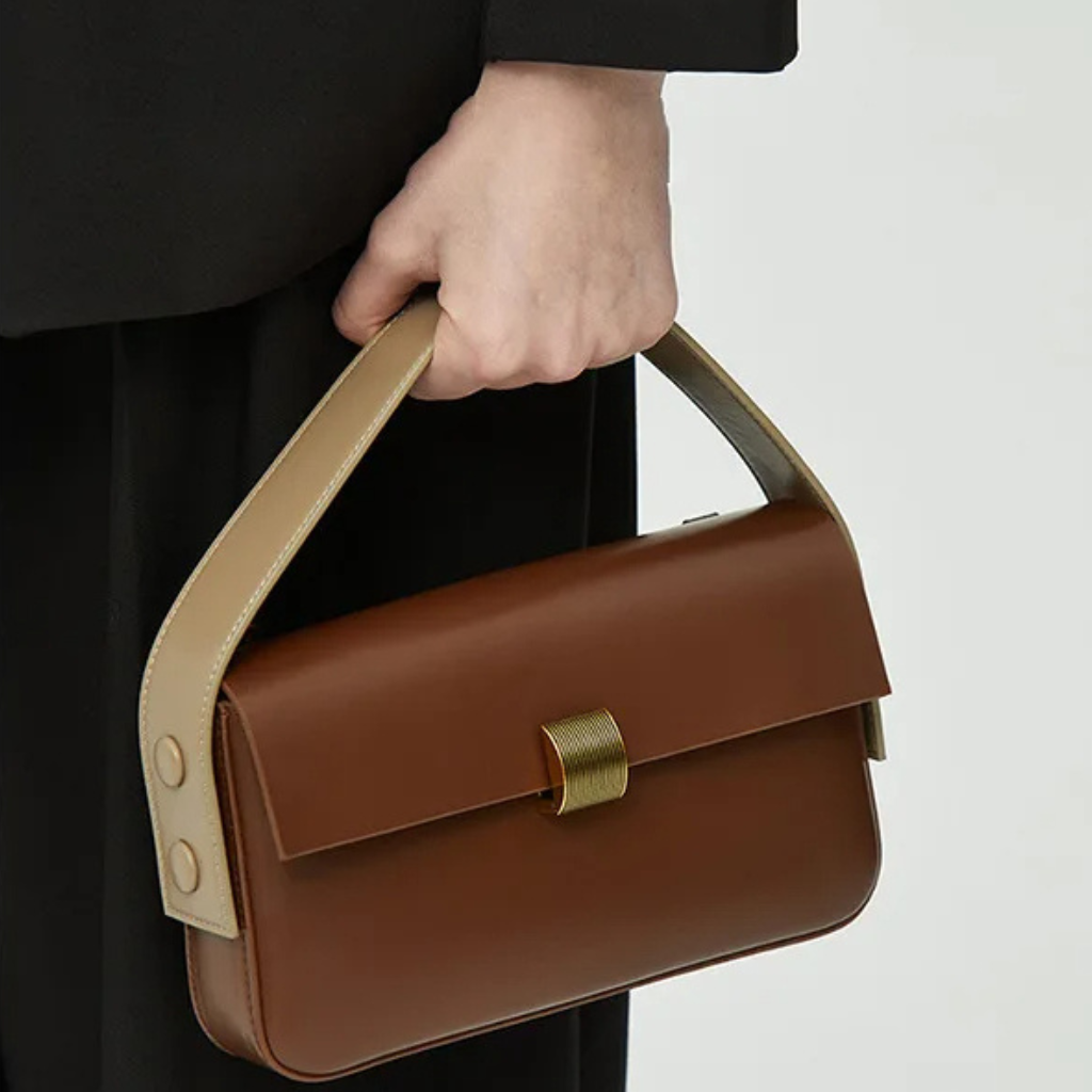 Bolso Cuero Auténtico Con Estilo Funcionalidad Barcelona