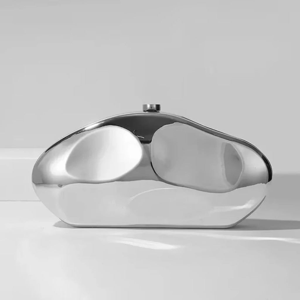 Bolso Clutch Elegante De Fiesta Compacto Dorado Golden