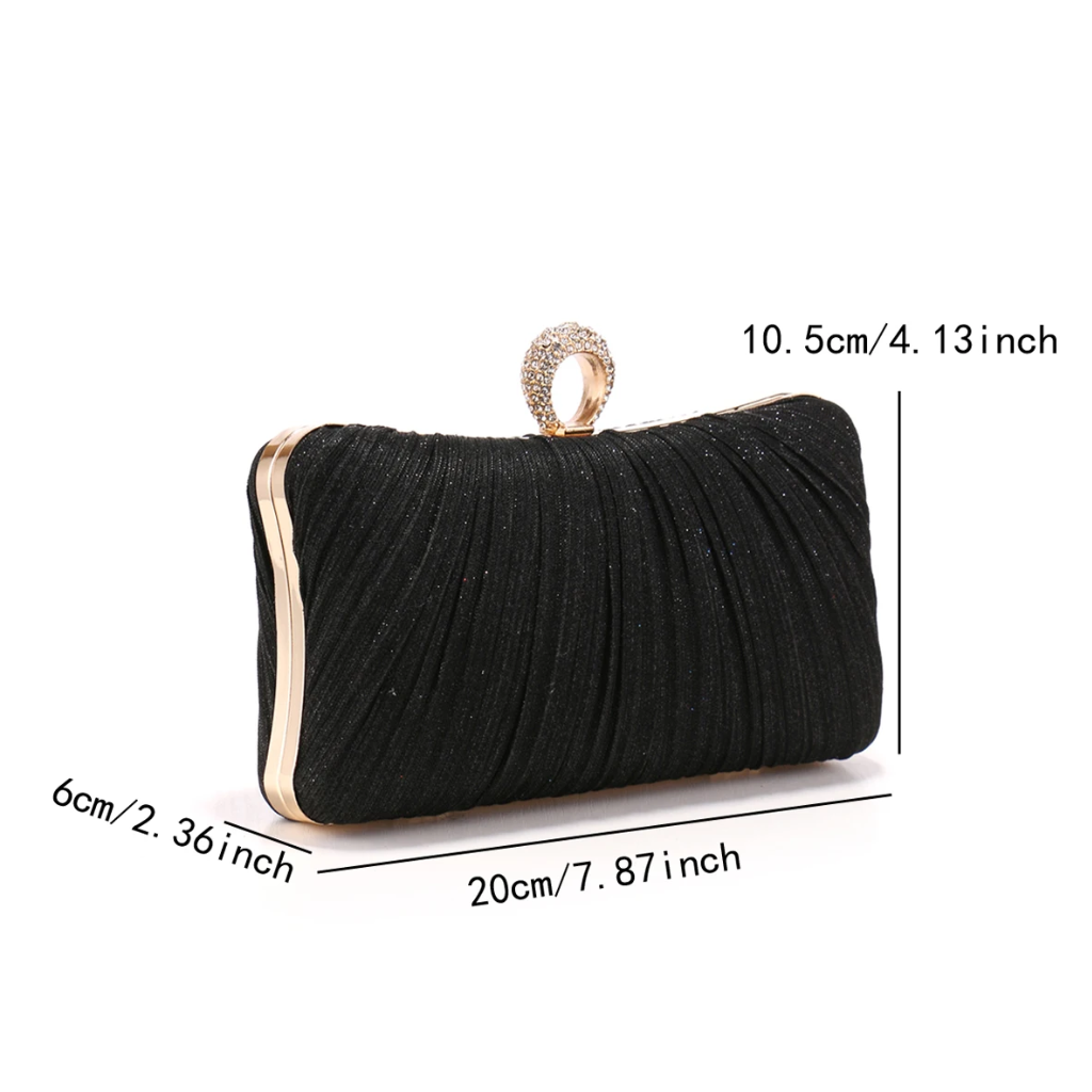 Bolso Clutch Fiesta Elegante Y Compacto Deslumbrante Andorra