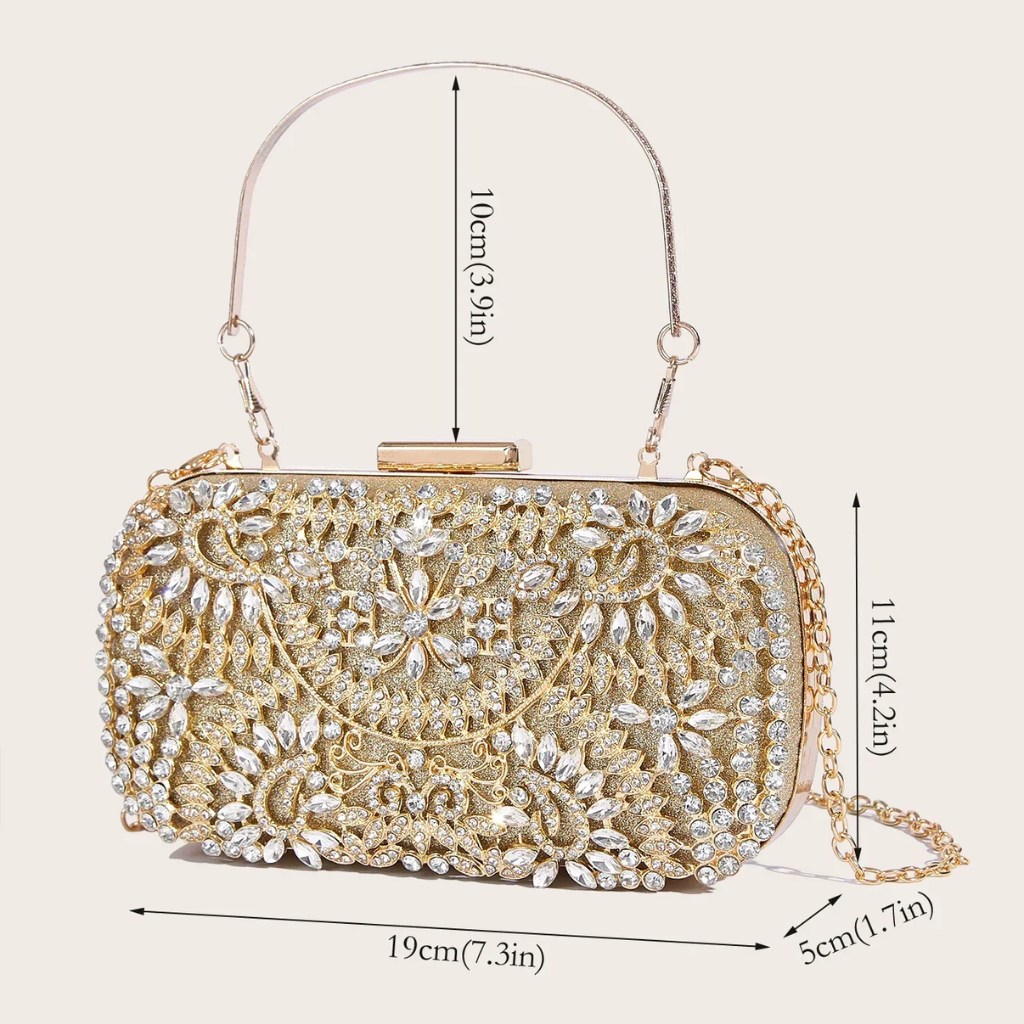 Bolso Clutch Elegante Para Bodas Y Eventos Amalfi
