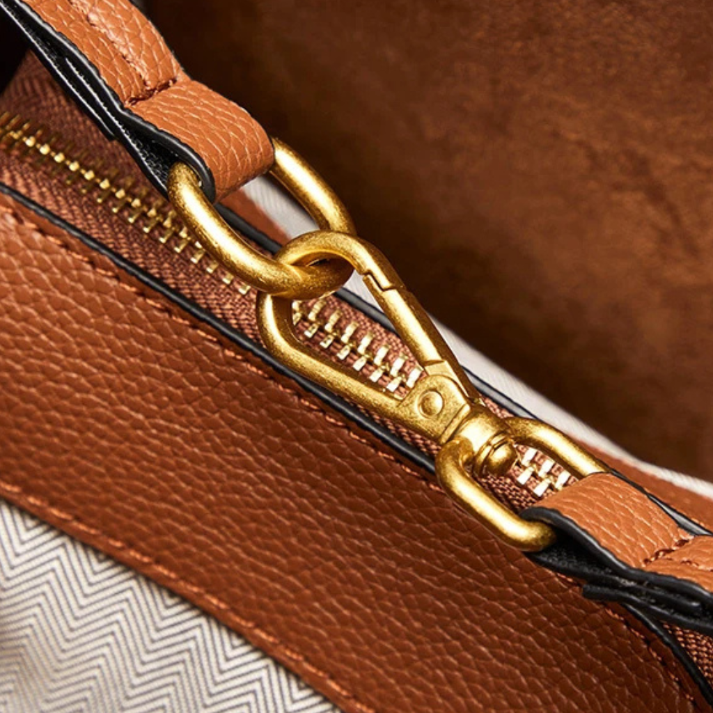 Bolso Reggio de Cuero Auténtico