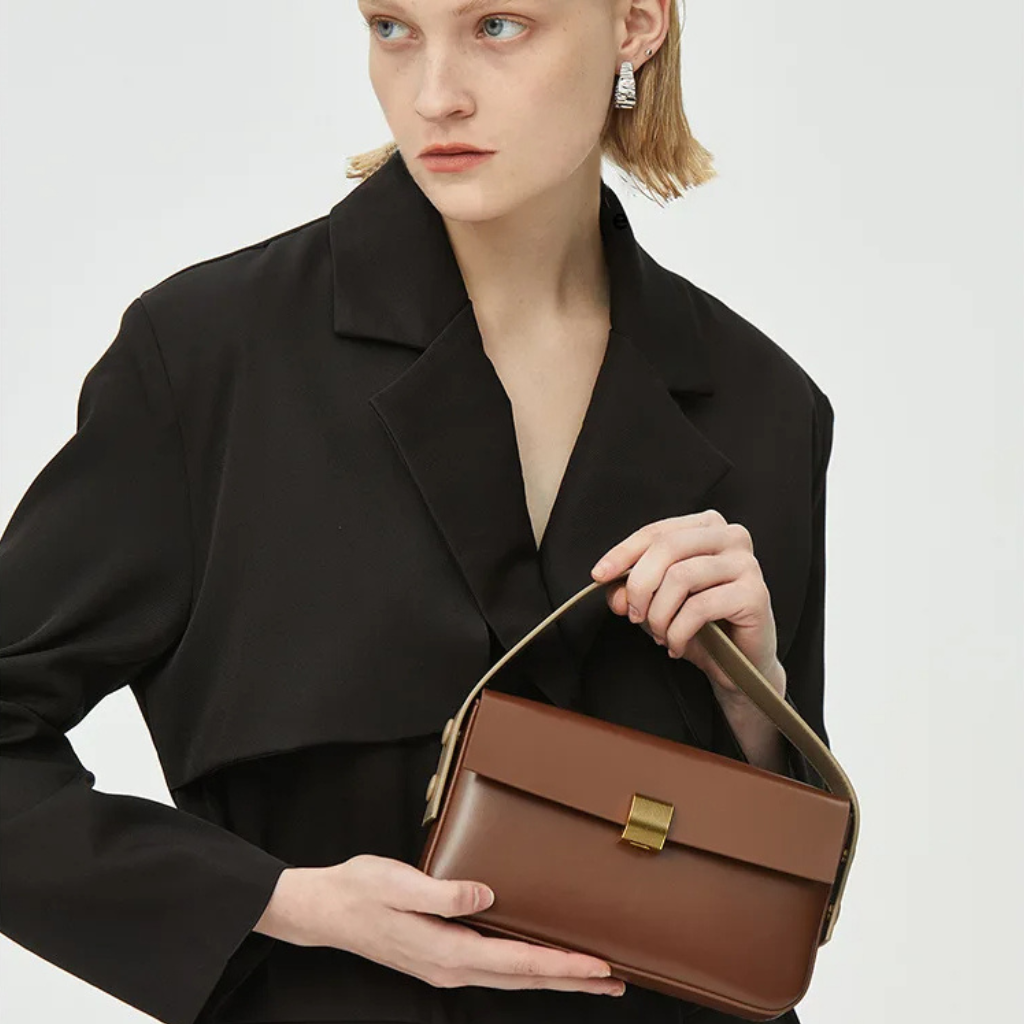 Bolso Cuero Auténtico Con Estilo Funcionalidad Barcelona