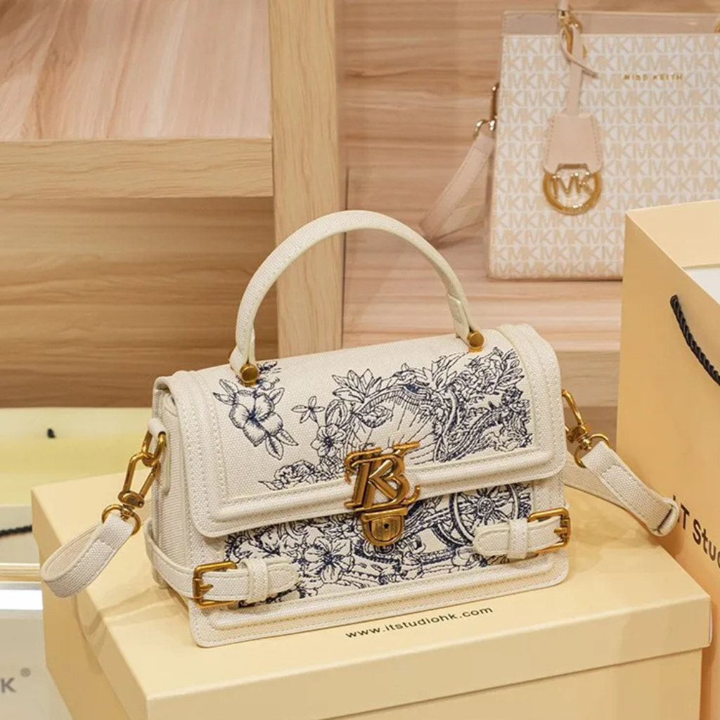 Bolso de Hombro Elegante y Versátil Con Cierre Seguro Arabella